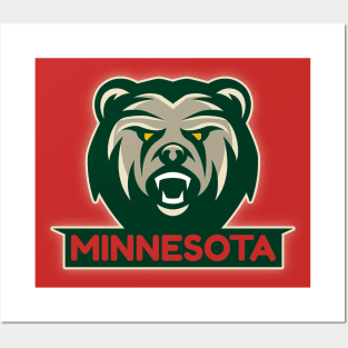 Minnesota Hockey Posters and Art